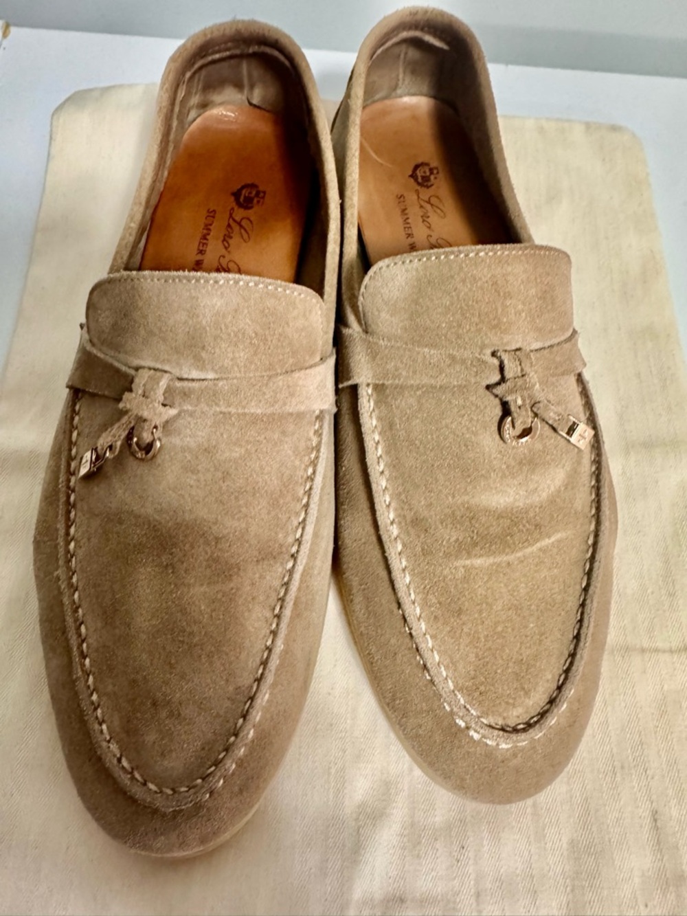 Loro Piana Summer  charms walk loafer